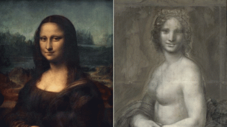 Мона Лиза зургийн гар нооргийг олжээ