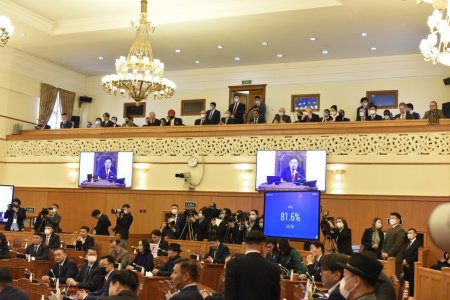 Улсын Их Хурлын 2022 оны хаврын ээлжит чуулган эхэллээ