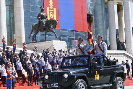 “МОНГОЛ УЛСЫН ТӨРИЙН ДАЛБААНЫ ӨДӨР” ӨНӨӨДӨР ТОХИОЖ БАЙНА